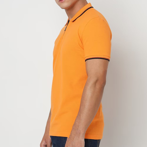 Polo en coton personnalisé avec logo en gros 2025, t-shirts de golf uniques, polo de designer original, polos pour hommes, chemises imprimées personnalisées - Product Image 4