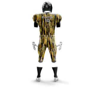 OEM de alta calidad 2025 uniforme de fútbol americano 100% poliéster transpirable de talla grande equipo de color sublimado uniforme - Product Image 6