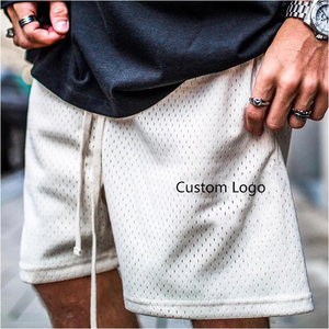 Fitness & Casual Style Mesh Shorts for Basketball Gym Athletic Double <b>Layer</b> Mesh Shorts for Men - Product Image 3