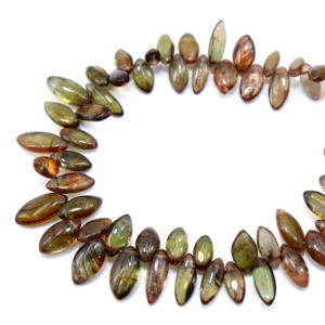 ลูกปัดพลอยเทียมจากแร่ธรรมชาติอันดาลูไซต์7X4MM 12X5MM Approx.7นิ้วสำหรับการทำเครื่องประดับ - Product Image 1