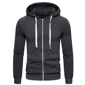 Fabricants de vêtements pour hommes, sweats à capuche surdimensionnés, basiques, en coton mélangé, sweats à capuche lourds de style streetwear pour hommes - Product Image 2