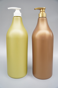Botella de champú de plástico NBT de 2000ml para cosméticos Embalaje de color marrón dorado para jabón líquido y otros productos - Product Image 6