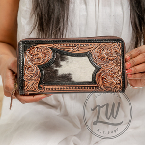 LW Vente en gros mode dames porte-cartes de crédit porte-monnaie en cuir véritable portefeuille en cuir porte-cartes pochette pour femmes - Product Image 3