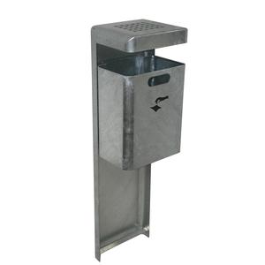 Contenitore per rifiuti -MONDO-, 35 litri, in acciaio, con coperchio - Product Image 2
