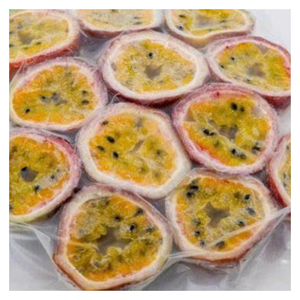 Fruta de la Pasión congelada a medio cortar procedente de Vietnam: Delicias tropicales de fruta de la Pasión natural para batidos y bebidas fáciles y populares - Product Image 2