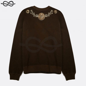 เสื้อสเวตเตอร์ปักลายสำหรับผู้ชายผู้หญิงเสื้อสเวตเตอร์ออกแบบเองได้มาใหม่ - Product Image 4
