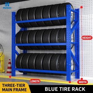 Étagère en acier sans boulons de haute qualité à 4 niveaux, capacité de 150 kg, étagère de <span class=keywords><strong>rangement</strong></span> en <span class=keywords><strong>métal</strong></span> légère pour le stockage des pneus - Product Image 1