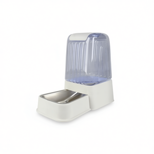 Comedero Redondo de Acero Inoxidable para Mascotas con Dispensador Automático de Agua, para Perros y Gatos, Fabricado por el Fabricante, Venta al Por Mayor - Product Image 2