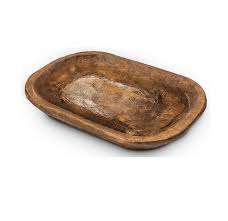 Dernier bol à pâte pour lustre rouillé Maison Hôtel Restaurant Mariage Décoratif Couleur marron Forme personnalisée Bol à pâte en bois - Product Image 5