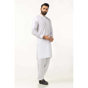 Trajes Elegantes Bordados de Corte Regular SK-EMB25-031 con Característica Transpirable - Product Image 3