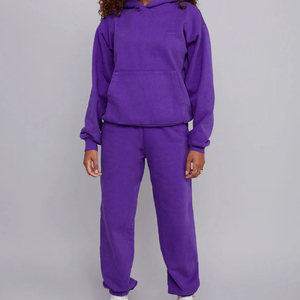 Pantalones Deportivos Casuales Ligeros de Verano para Mujer, Logotipo Personalizado Impreso, Cintura Media, Color Morado Liso, Impermeables, Transpirables, OEM - Product Image 3