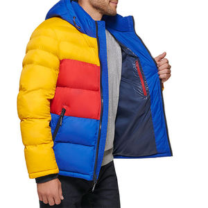 Best Supplier Custom Logo Men's Winter Puffer <b>Jacket</b> for Men and <b>Padded</b> Bubble <b>Hooded</b> Customized Puffer <b>Jackets</b> - Product Image 5