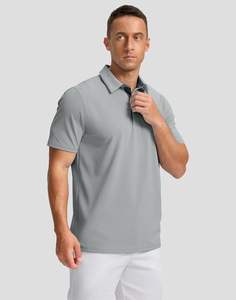 Polo à logo personnalisé pour hommes T Shirt Polo à manches courtes en coton et polyester mélangés respirant Fabricant de gros d'usine OEM - Product Image 4