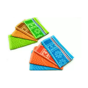 Pure Cotton Kitchen Napkins Custom <b>Embroidered</b> Quick Dry With Private Logo Indian Exporter - Product Image 2