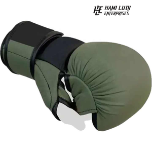2025 gros boxe tireur Muay Thai gants d'entraînement en cuir PU cuir de vachette tireur gants de boxe Logo personnalisé et Design - Product Image 5