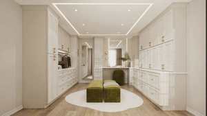 ตู้ครัวทำจากไม้เบิร์ชเนื้อแข็งสไตล์อเมริกันดีไซน์ตามสั่ง - Product Image 4