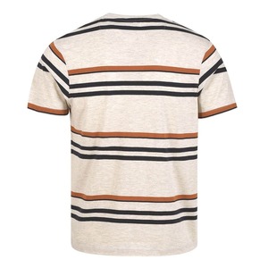 Camiseta de Lona de Algodón Transpirable de Alta Calidad para Hombre, Corte Regular 2024, Cuello Redondo, Estampado Digital Sólido, Logotipo Personalizado, Manga Corta - Product Image 3