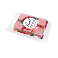 Marque privée Vente en gros Mini fruits biologiques Beurre de karité Peau Exfoliant Éclaircissant Blanchissant Sucre Corps et Visage Gommage Cube
