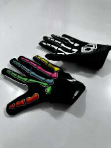 Gants de football américain personnalisés de marque Gants de réception de football résistants à l'usure pour adulte Service OEM avec fonction collante - Product Image 5