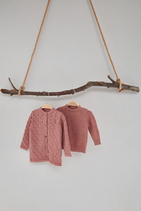 Pull en tricot pour bébé OEM avec fermeture à boutons - Vêtements en tricot pour bébé personnalisés 100% coton biologique, respectueux de l'environnement, doux pour la peau, toutes saisons - Product Image 5