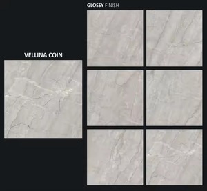 Carrelages muraux en céramique marron clair 80x80cm Carrelages de sol de salle de bain en porcelaine 32x32 décoratifs pour la maison - Product Image 6