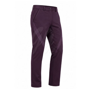 Pantalones de golf modernos con tela elástica flexible, corte ajustado y bolsillos para campos de golf, uso casual y actividades al aire libre. - Product Image 3