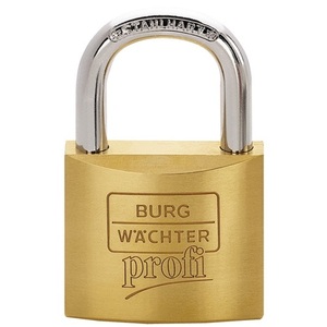 กุญแจล็อคทรงกระบอก Burg-Wchter 116/40 ขนาด 40 มม. ตัวล็อคทองเหลือง ใช้กุญแจแยกกันได้ เหมาะสำหรับรั้ว ระแนง และประตู - Product Image 1