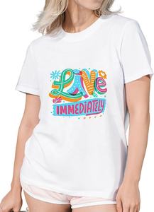 Camiseta de Manga Corta Estampada para Mujer, 100% Algodón de Alta Calidad - Product Image 4