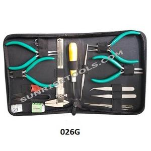 <b>Beading</b>/jewelry Tools <b>Kit</b> set of 19 with zipper storage case superior <b>beading</b> tools - Product Image 2