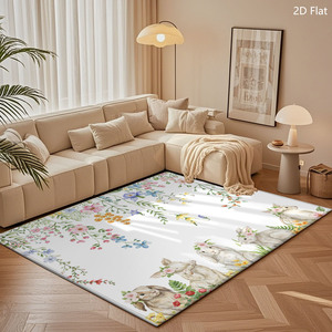 Alfombra Personalizada para Sala de Estar o Dormitorio, Antideslizante, de Poliéster - Product Image 6