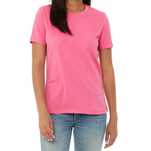 Vêtements décontractés légers Vêtements de tous les jours T-shirts scolaires pour femmes Conception de logo personnalisé T-shirts respirants de haute qualité - Product Image 1