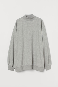 Venta al por mayor de las mujeres de gran tamaño ajuste personalizado suave polar Jumper negro cuello simulado sudaderas logotipo personalizado impresión - Product Image 5