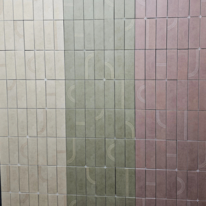 Hotel apartamento baño pared proyecto cocina Backsplash 200x200mm 65x225mm 75x300mm Color sólido esmaltado cerámica Metro azulejos - Product Image 1