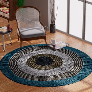 Tissage à la main prix le plus bas meilleure vente tapis salon sol intérieur jonc de mer tapis tissés en herbe de mer - Product Image 3