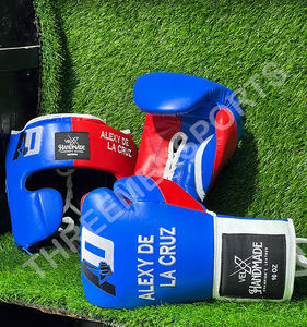 Guantes Profesionales de Piel para MMA y Kick Boxing con Cierre de Cordones y Agarre Elástico - Guantes de Entrenamiento Personalizados - Product Image 4