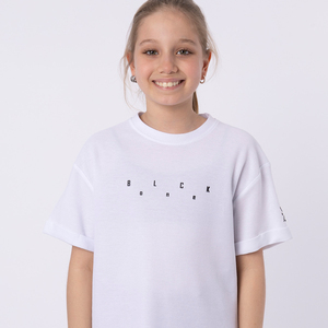 Cheap Custom Logo Small Size 100% Cotton girls Kids T-Shirt Wholesale cheap Turkish Brand girls t-shirt - Product Image 1