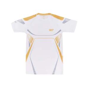 Camiseta de Compresión Blanca Sublimada Green Hill 2023 para MMA, Protección Anti-UV, Nailon, Manga Corta, para Gimnasio - Product Image 3