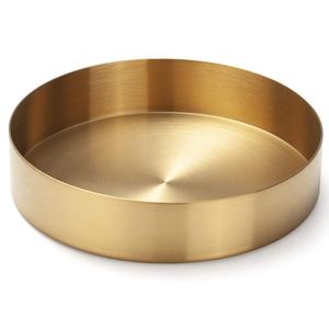 Plateau de service en métal plaqué argent le plus vendu pour le mariage, plateau en métal décoratif de finition de miroir pour la vanité et la table basse - Product Image 6