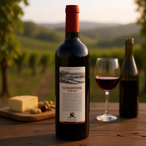 DueTigli Sangiovese Marche IGT Red Italian <b>Wine</b> Fruity 750ml 6 Bottles Per Box - Product Image 3