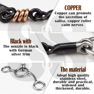 2026 Nuevas y Duraderas Mordazas para Caballos de Acero Inoxidable Myler de Alta Calidad, Ligeras, Antideslizantes, Totalmente Personalizadas, con Servicio OEM - Product Image 2
