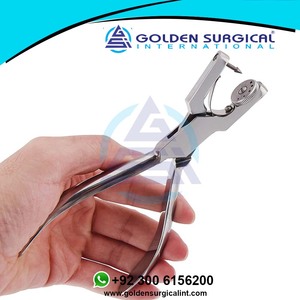 Kit de herramientas de presa de goma para dentista, instrumento Dental eléctrico Manual, perforador de acero inoxidable, juego de presa de goma quirúrgica - Product Image 4