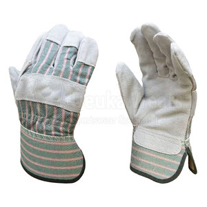 Gants de travail antidérapants pleine main sur mesure, grande taille, résistants aux coupures, en cuir, pour la protection des mains, vente en gros - Product Image 3