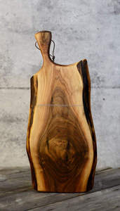 Bloc à découper en bois d'acacia durable, fait à la main, écologique, avec un design rectangulaire, compatible lave-vaisselle, pour une utilisation en hôtel et en cuisine à domicile - Product Image 2