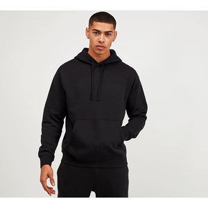 ชุดเซ็ตเสื้อฮู้ดและกางเกงจ็อกเกอร์ผ้าฝ้าย 100% คุณภาพสูงสำหรับฤดูหนาว สไตล์ลำลอง พร้อมปักโลโก้ตามสั่ง สำหรับผู้ชาย ผลิตในประเทศปากีสถาน - Product Image 2