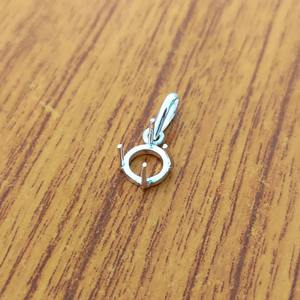 2025 925แท้เงินสเตอร์ลิงกลม6มม. ง่ามจี้เปล่าแบบเรียบการตั้งค่าง่ามเงินแบบ DIY ผู้จัดจำหน่ายเครื่องประดับหินตั้งค่า - Product Image 3