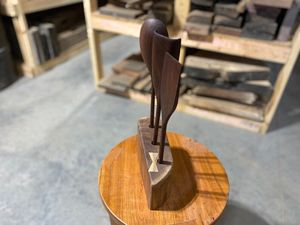 HF Crafts Juego de 3 cucharas de cubiertos de bambú Accesorios de catering de cocina que incluyen espátula Servidor Cuchara giratoria para bodas - Product Image 3