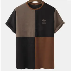 OEM individuelles Logo Herrenbekleidung T-Shirts Kurzarm schnell trocknend Golf-T-Shirts Großhandelspreis 2024