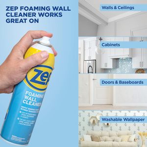 Limpiador de Paredes Espumoso Zep, Eliminador de Manchas y Superficies Resistentes, Aerosol de 18 Oz - Product Image 5