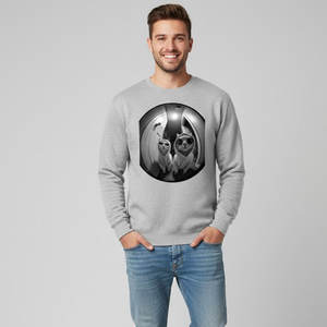 Sudadera informal estilo streetwear hecha con tela cálida de primera calidad, corte holgado, perfecta para la moda diaria de invierno. - Product Image 1