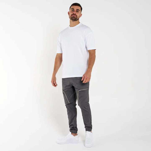 กางเกงคาร์โก้มีซิปสำหรับผู้ชายกางเกงคาร์โก้แบบมีซิปมีกระเป๋าหลายช่อง - Product Image 1